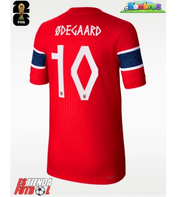 Noruega Martin Odegaard #10 Primera Equipación Mundial 2026 Manga Corta